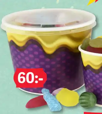 DollarStore Lösviktsgodis erbjuda