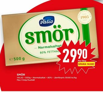 Willys Hemma Valio Smör erbjuda