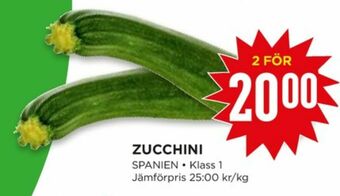 Willys Hemma Zucchini erbjuda