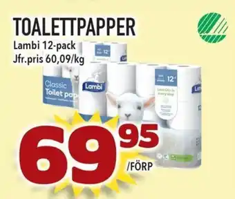Matvärlden Tensta TOALETTPAPPER erbjuda