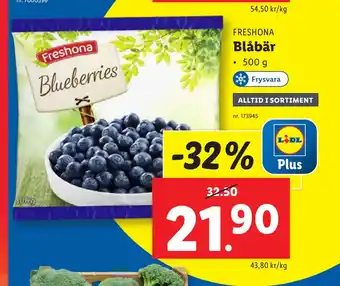 Lidl Blåbär erbjuda