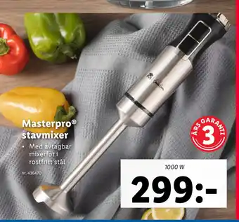 Lidl Masterpro stavmixer erbjuda