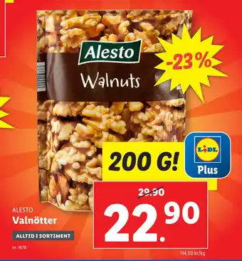Lidl Valnötter erbjuda