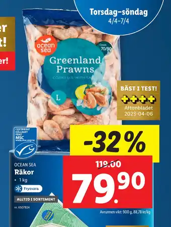 Lidl Räkor erbjuda