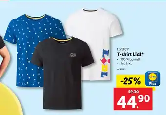 Lidl T-shirt Lidl erbjuda