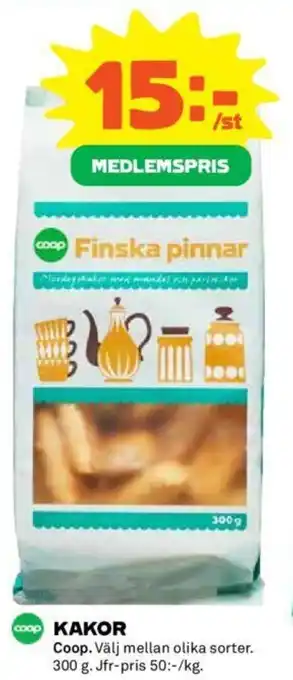 Coop KAKOR erbjuda
