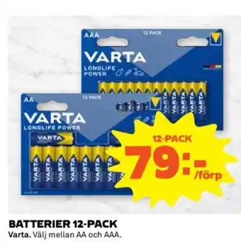 Coop BATTERIER 12-PACK erbjuda