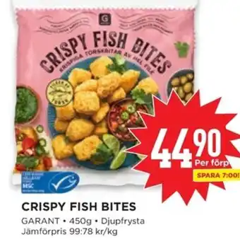 Willys CRISPY FISH BITES erbjuda