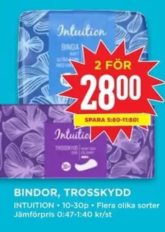 Willys BINDOR, TROSSKYDD erbjuda