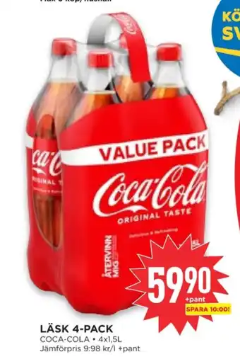 Willys Hemma Coca cola läskedryck erbjuda