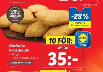 Lidl Lidl butiksbakat matbröd erbjuda