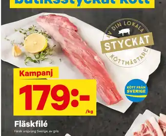 City Gross Fläskfilé erbjuda