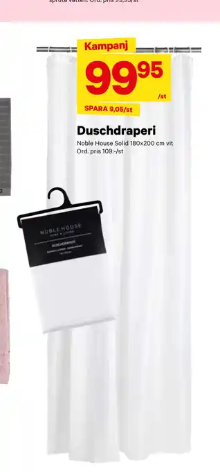 City Gross Duschdraperi erbjuda