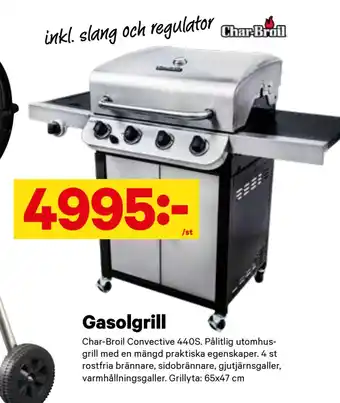 City Gross Gasolgrill erbjuda