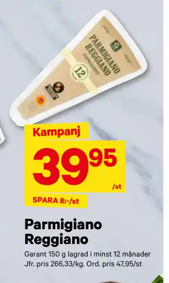 City Gross Parmigiano Reggiano erbjuda