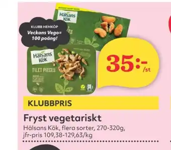Hemköp Hälsans kök vegetarmat erbjuda