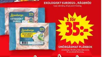 ICA Maxi Lönneberga skinka erbjuda