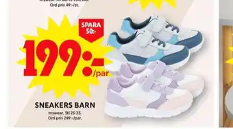 ICA Maxi Mywear barnskor erbjuda