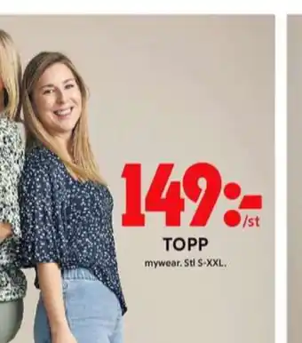 ICA Maxi Mywear toppar erbjuda