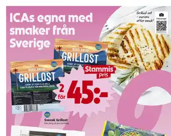 ICA Nära Ica grillost erbjuda