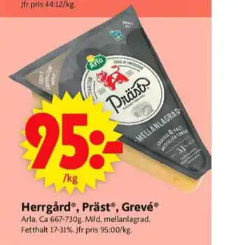 ICA Supermarket Arla grevé erbjuda