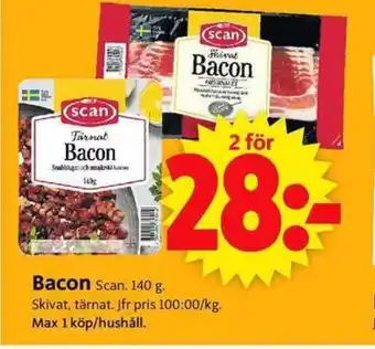 ICA Supermarket Bacon Scan erbjuda
