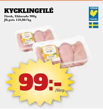 Bonum Matmarknad KYCKLINGFILÉ erbjuda