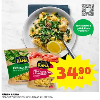 Coop Daglivs FÄRSK PASTA erbjuda