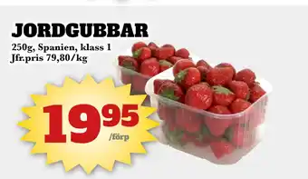 Bonum Matmarknad JORDGUBBAR erbjuda
