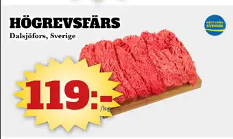 Bonum Matmarknad HÖGREVSFÄRS erbjuda
