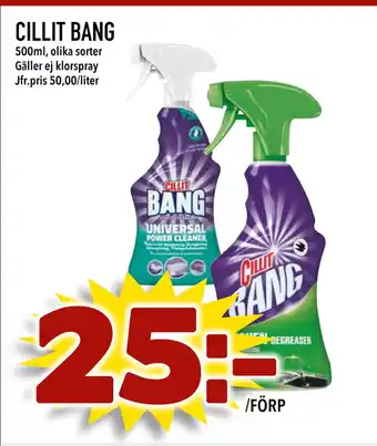 Din Mat CILLIT BANG erbjuda