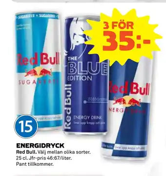 Stora Coop ENERGIDRYCK erbjuda