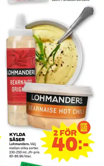 Stora Coop KYLDA SÅSER erbjuda