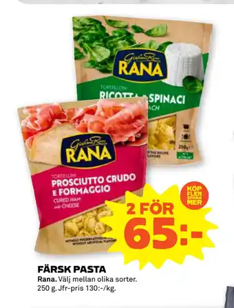 Stora Coop FÄRSK PASTA erbjuda