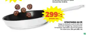 Stora Coop STEKPANNA 28 CM erbjuda