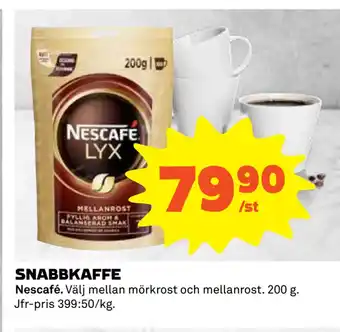 Coop SNABBKAFFE erbjuda