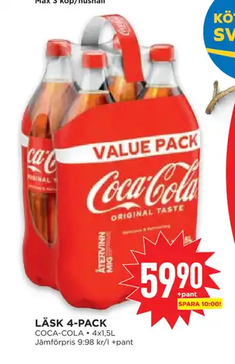 Willys Hemma LÄSK 4-PACK erbjuda