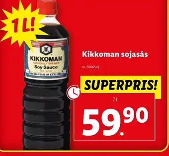 Lidl Kikkoman sojasås erbjuda