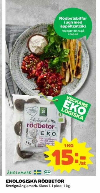 Coop Änglamark Rödbetor erbjuda