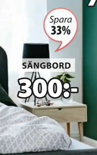 JYSK ILBRO SÄNGBORD erbjuda
