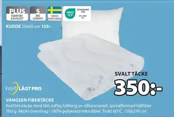 JYSK VANGSEN FIBERTÄCKE erbjuda