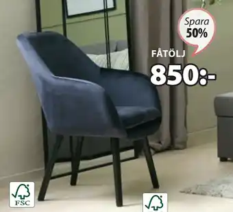 JYSK UDSBJERG FÅTÖLJ erbjuda