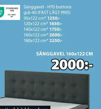 JYSK SÄNGGAVEL 160x122 CM erbjuda
