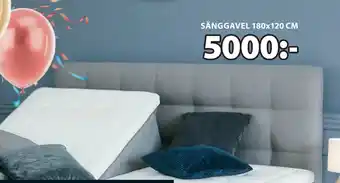 JYSK SÄNGGAVEL 180x120 CM erbjuda