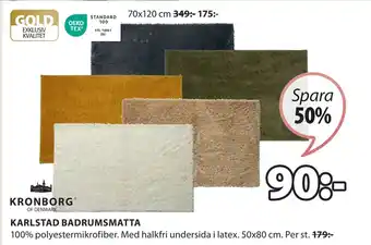 JYSK KARLSTAD BADRUMSMATTA erbjuda