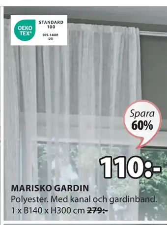 JYSK MARISKO GARDIN erbjuda