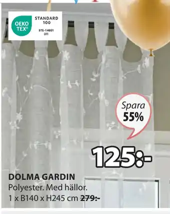 JYSK DOLMA GARDIN erbjuda