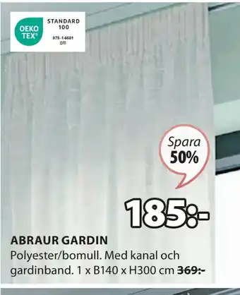 JYSK ABRAUR GARDIN erbjuda