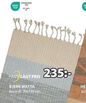 JYSK BJERK MATTA erbjuda