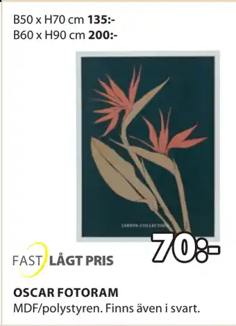 JYSK OSCAR FOTORAM erbjuda